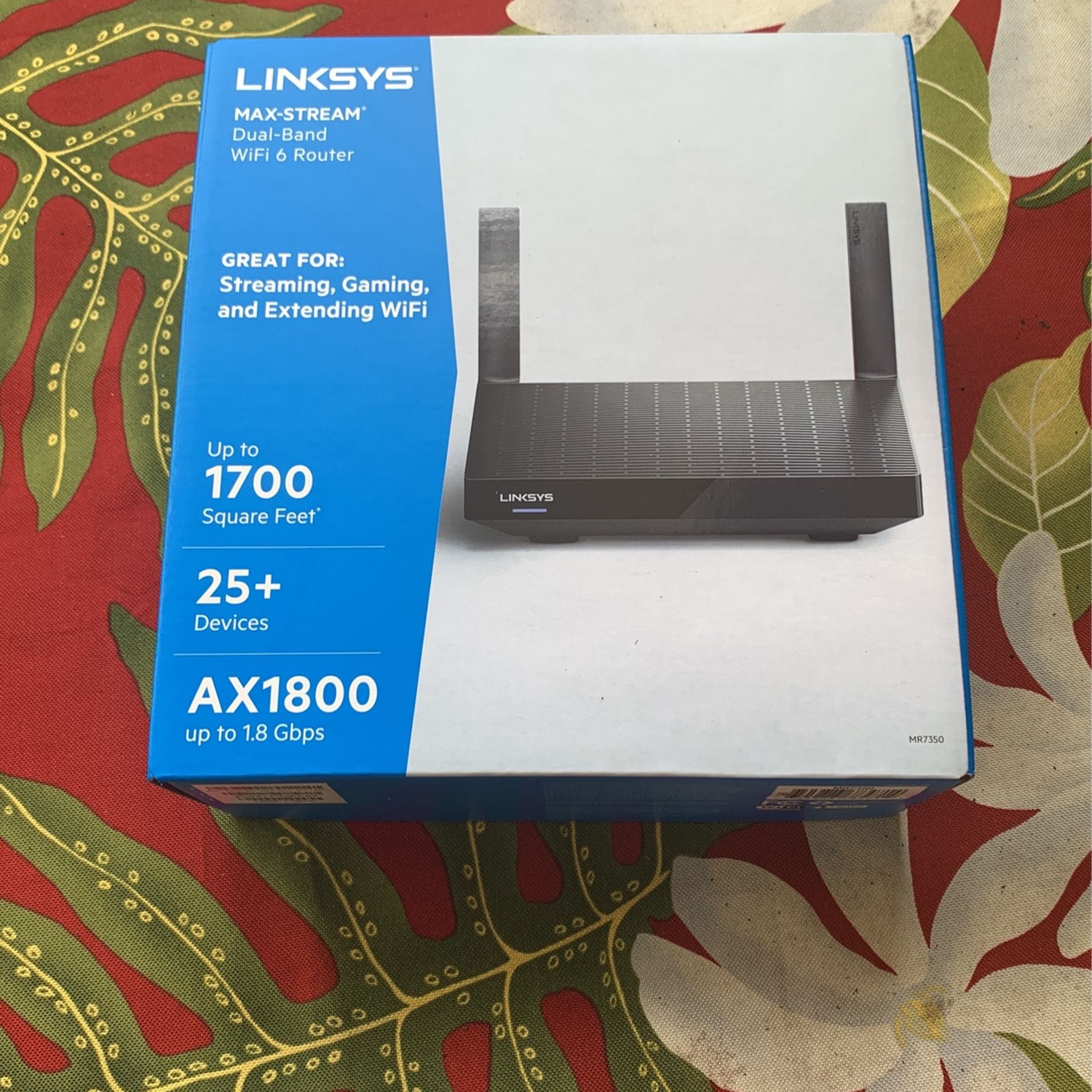 Linksys Max-Steam Dual-band Wi-Fi 6