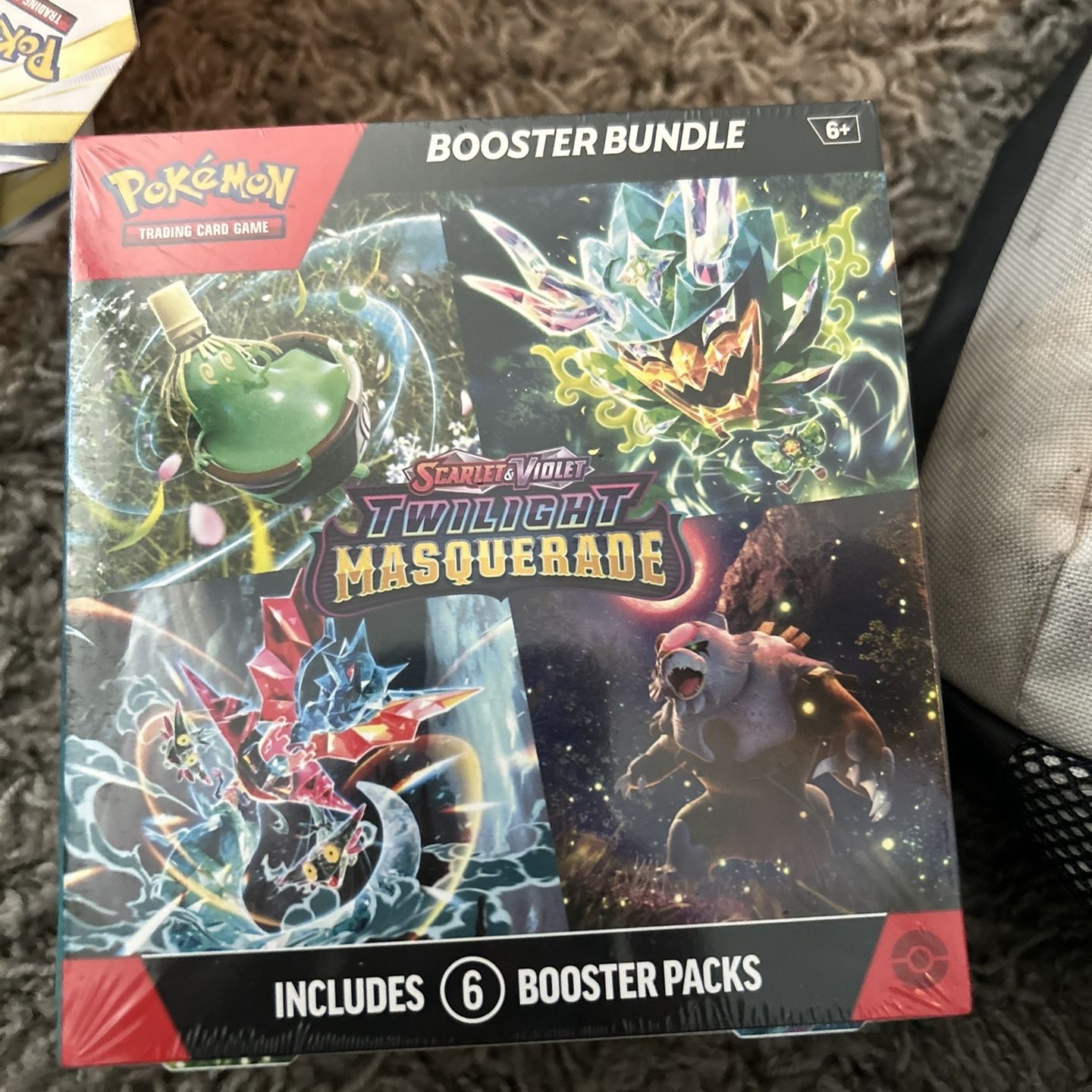 pokemon booster pack sale TCG: Authentic Factory Sealed (Includes Mystery Card Bundle - V/VMAX 1 in 3 fun to collect and useful for growing a stronger binder or deck Scarlet & Violet - Sleeved