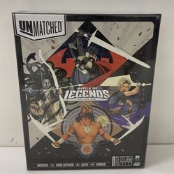NEW Unmatched Battle Of Legends Board Game