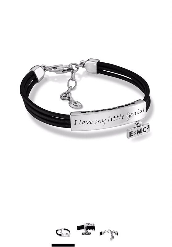 Sterling Silver " I Love My Little " charm bracelet