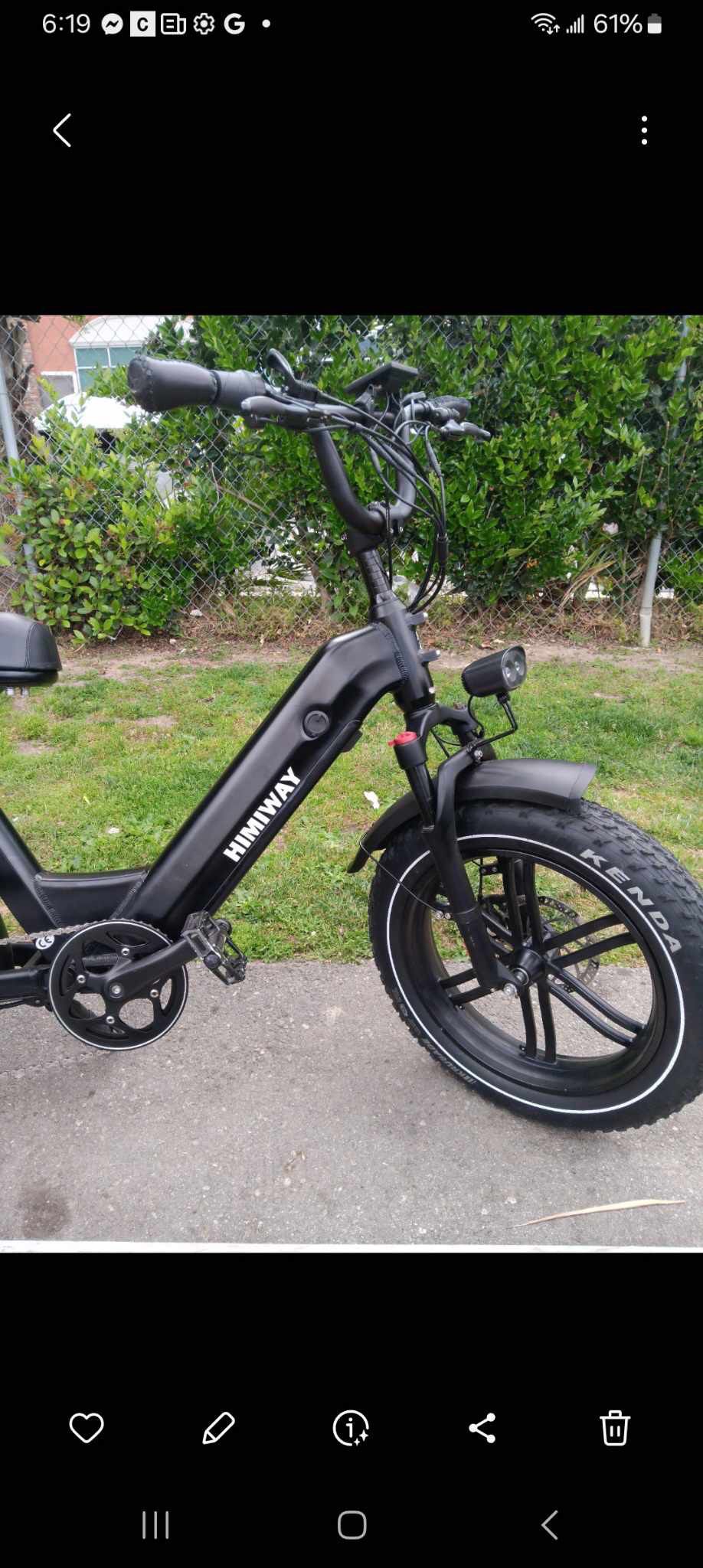 EBike   Brand new With Charger