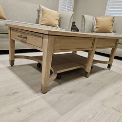 Light Wood Coffee Table