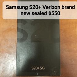 Samsung S20+ VERIZON BRAND NEW SEALED 