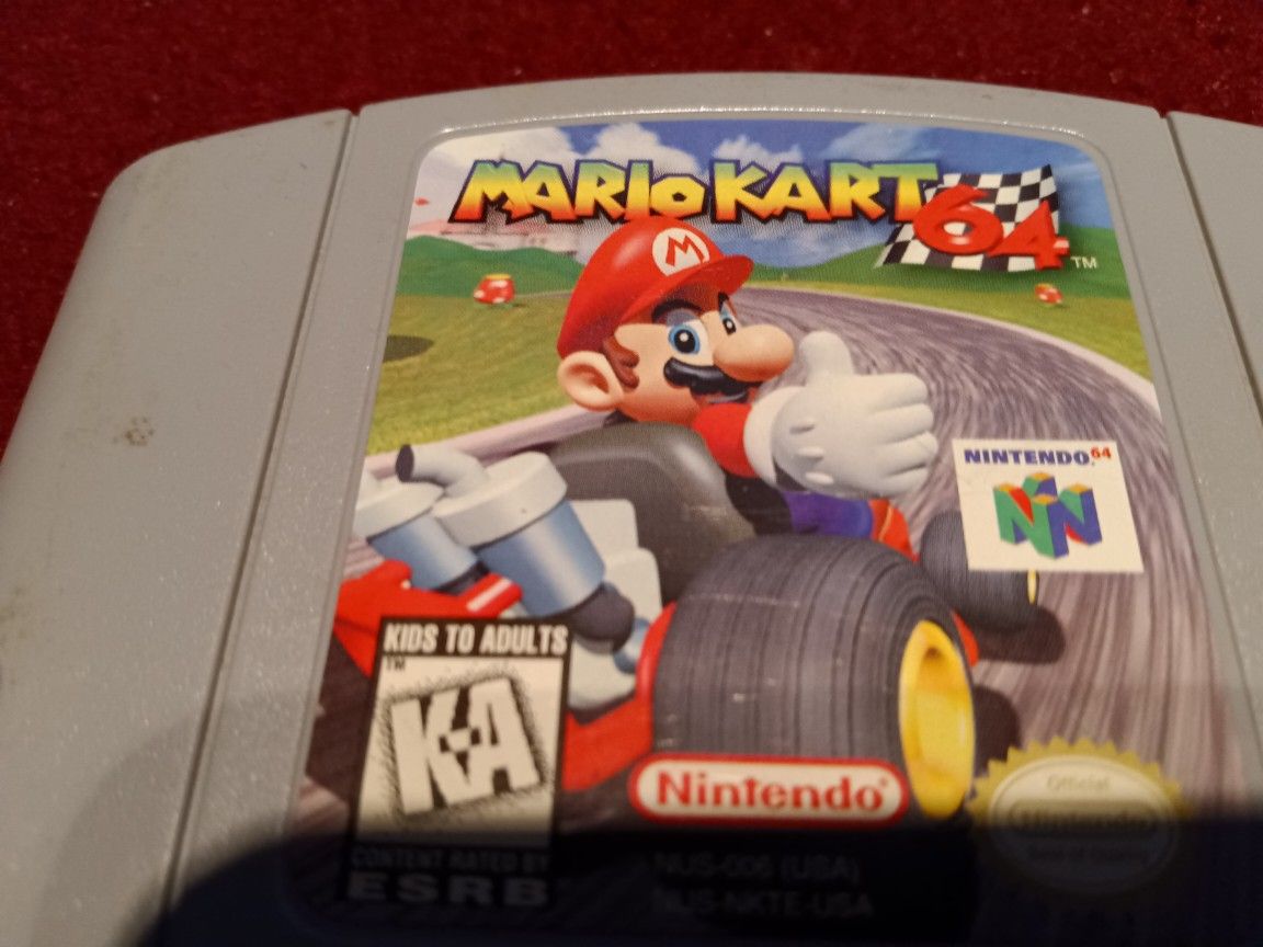Nintendo Mario Kart 64 
