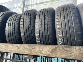 MATCHING SET (4) 185 65 15 ALL SEASON TIRES !!!