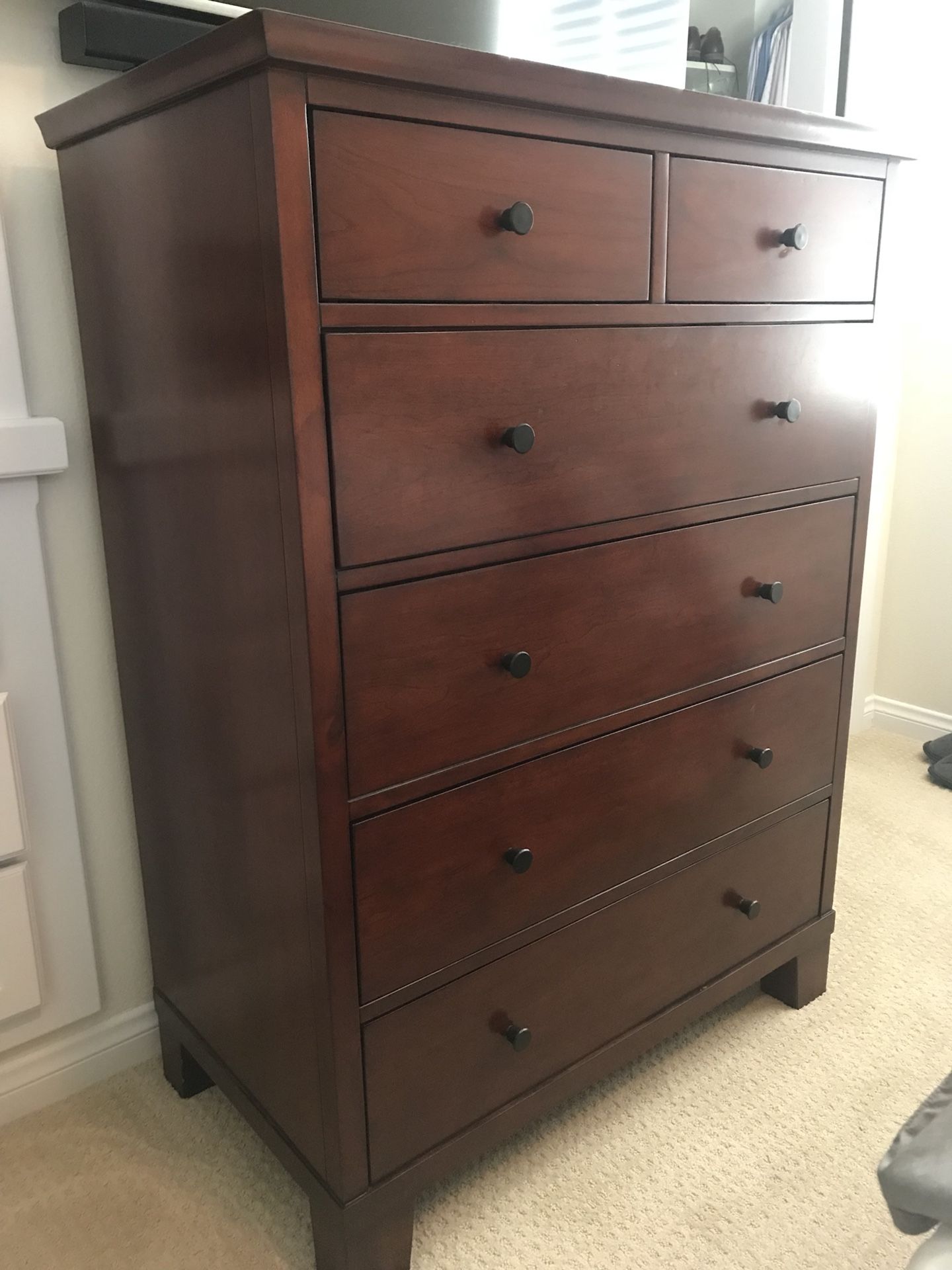 Pottery barn valencia tall dresser deals
