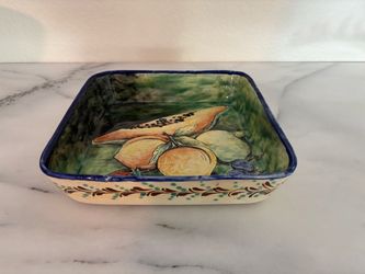 Mexican Mayolica Pottery Wall Hanging Fruit