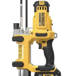 DEWALT Grease Gun 20V MAX, 10,000 PSI Variable 2-Speed Cordless Grease Gun, Oil Resistant Battery and Charger Included, 47 Inch Hose, LED Light and Ki