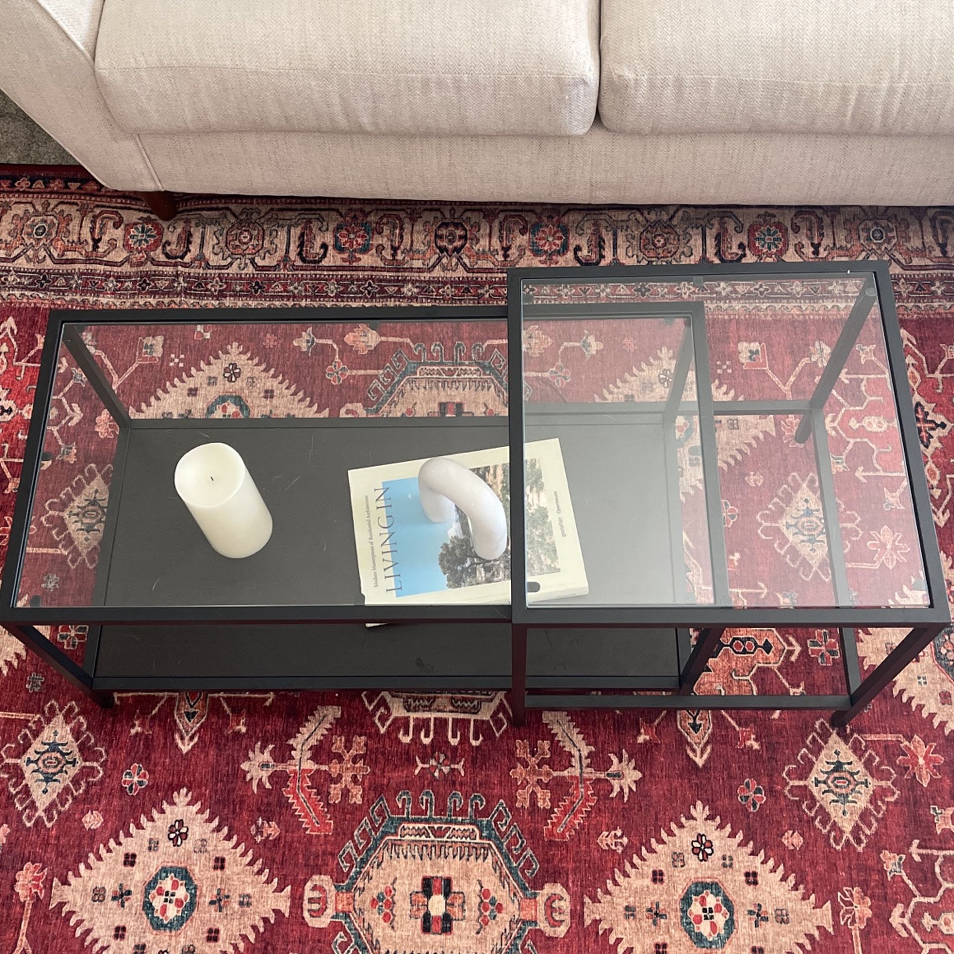 IKEA VITTSJÖ Nesting Coffee Table