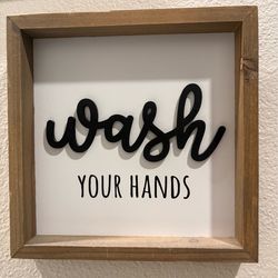 3 Bathroom Decor Frames
