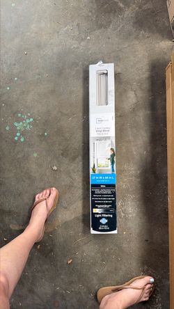 Mainstays 1-Inch Cordless Vinyl Blind 27x64