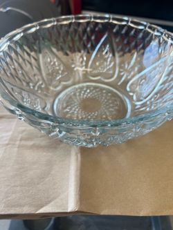 Glass Wedding centerpiece bowl