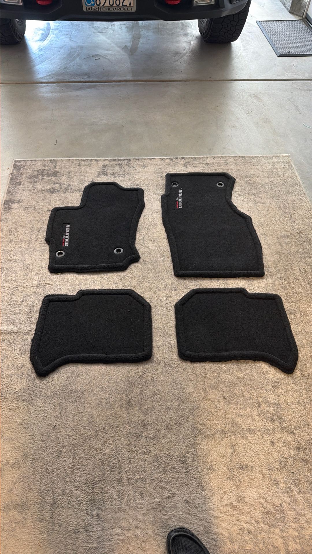 New 2025 4Runner Floor Mats