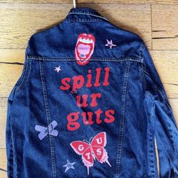 olivia rodrigo denim jacket 