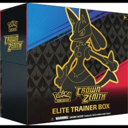 Pokemon Crown Zenith Elite Trainer Box 