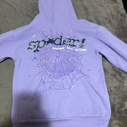 **BEST OFFER** sp5der acai hoodie purple (size M) 