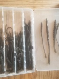 Tackle Box W Assorted Lures.
