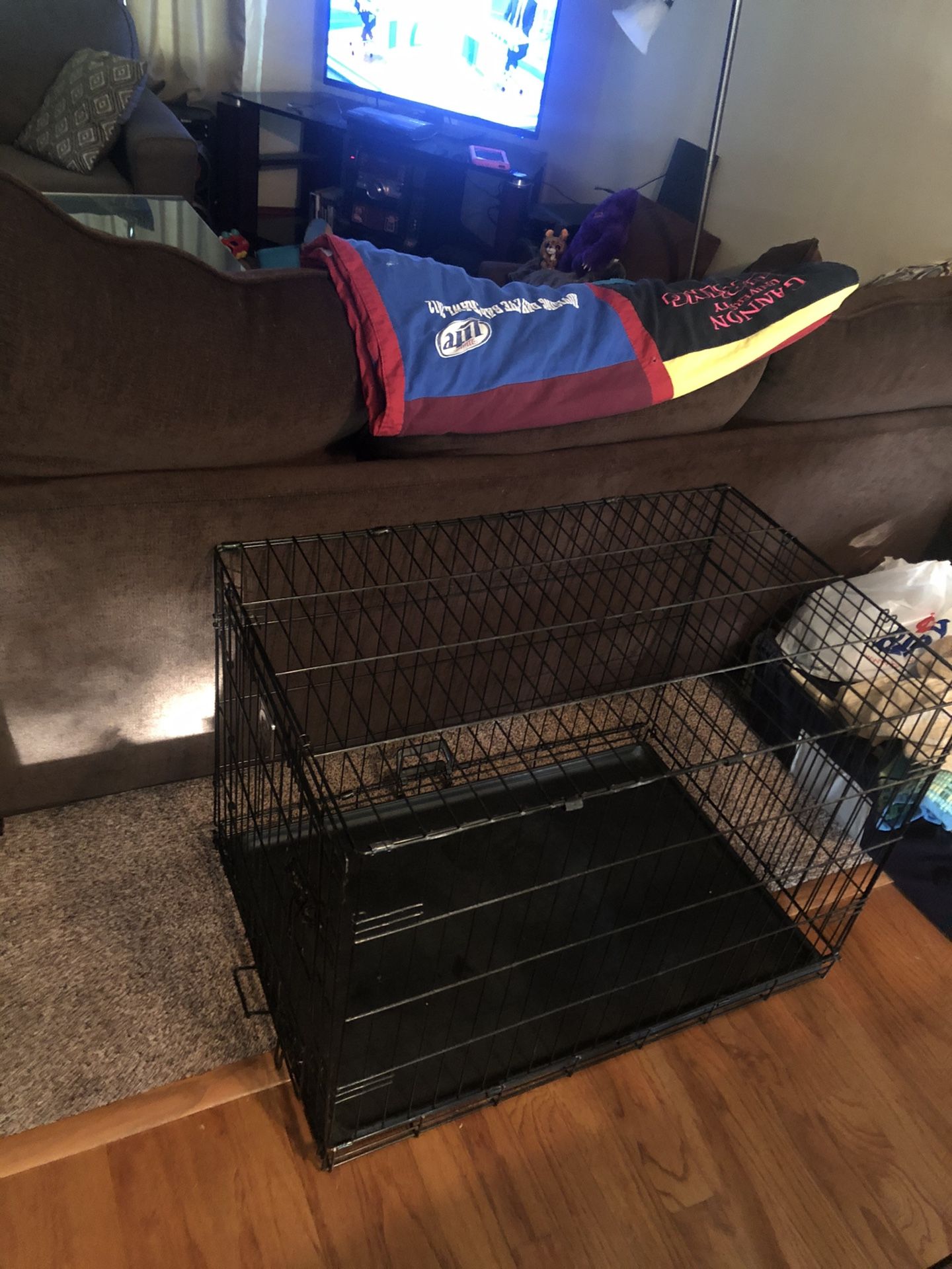 Large dog crate