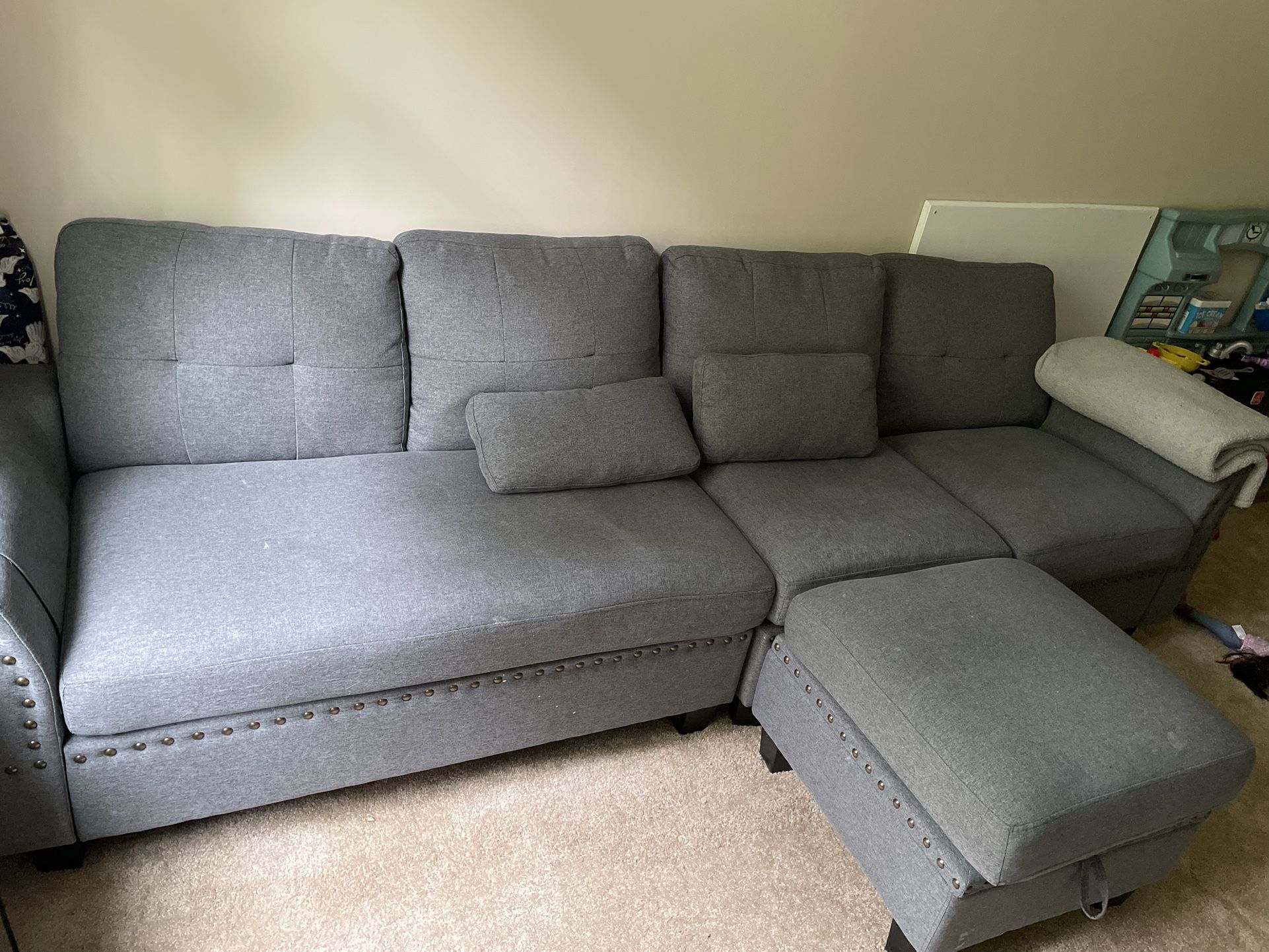 Moveable Sectional Couch