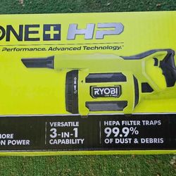 RYOBI ONE+ HP 18V Brushless Cordless Jobsite Hand Vacuum (Tool Only)
