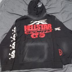 Hellstar Men's Hoodie Size LARGE 