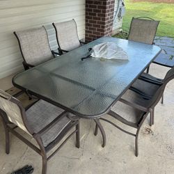 Outdoor Table And Chairs - $150