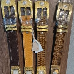 Cowboy Handmade Belts. Cintos Vaqueros Hechos A Mano