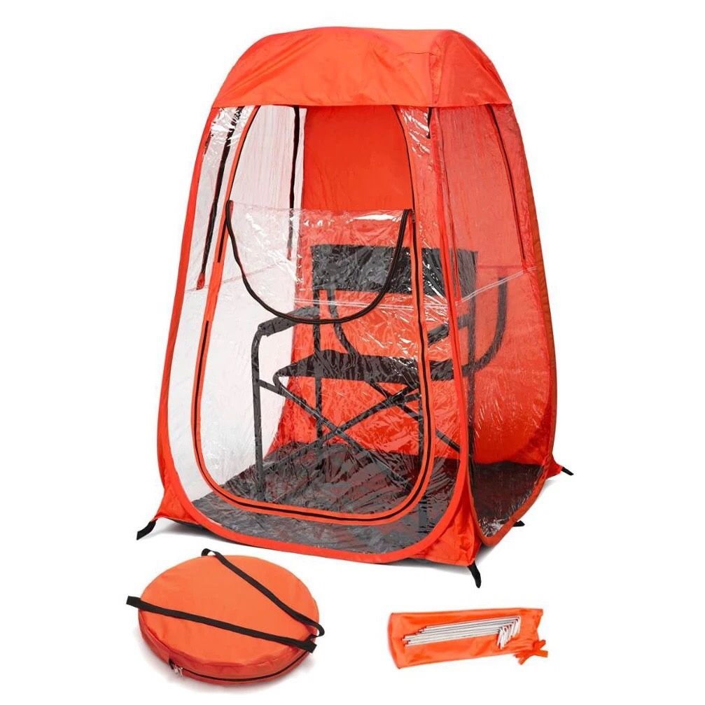 Set Of 2 Orange Outdoors Sport’s Tents 