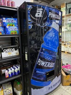 Powerade Branded Beverage Vending Machine