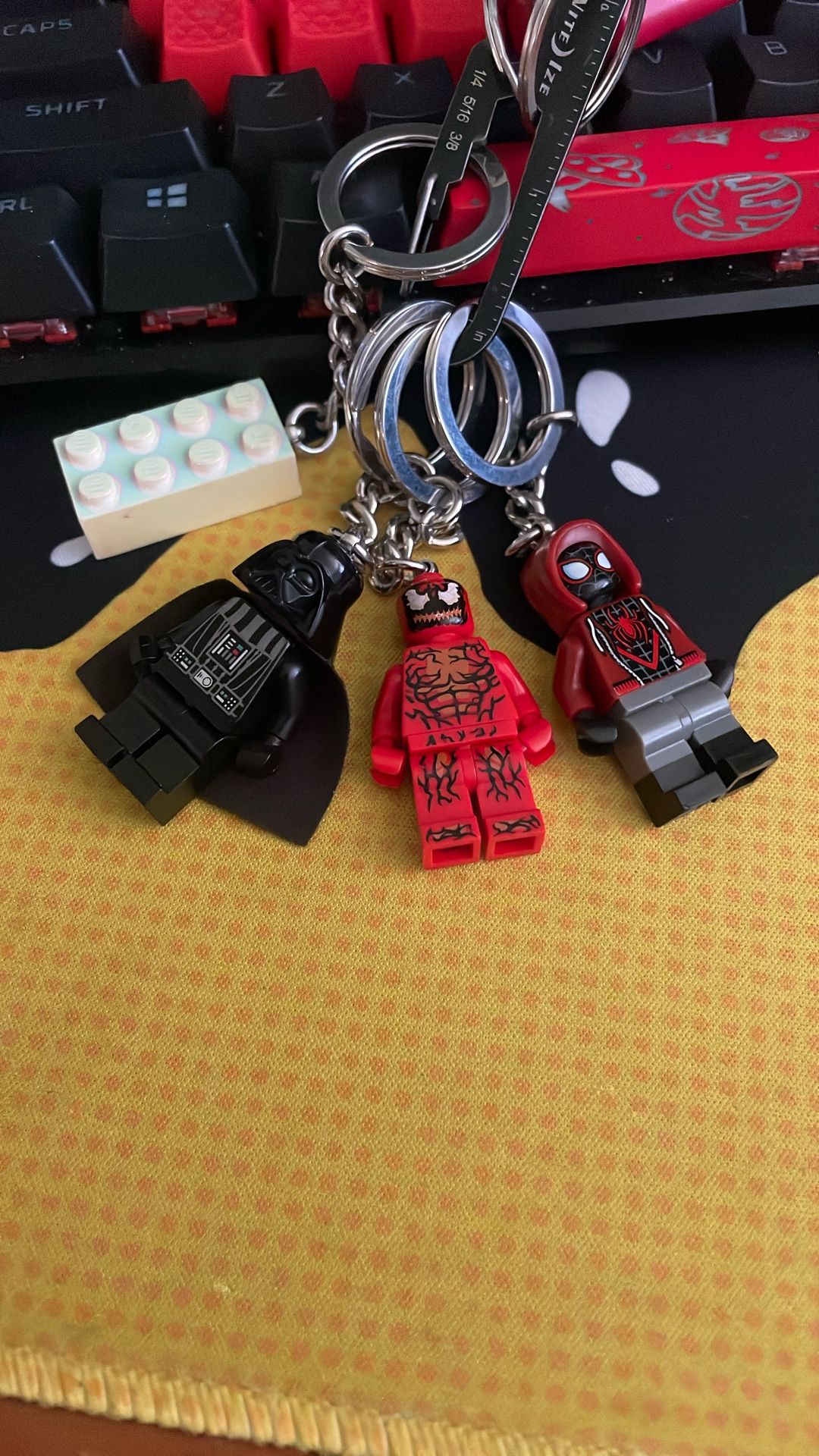 Lego keychains