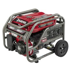 Black Max Portable 3600 Watt Generator with Auto Shutdown