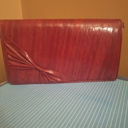Vintage Eelskin Clutch 