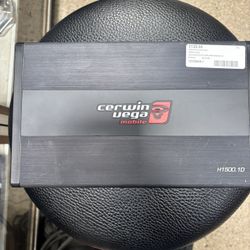 Car Audio Cerwin Vega  H1500.1D 1500w Class D Digital Monoblock Car Amplifier