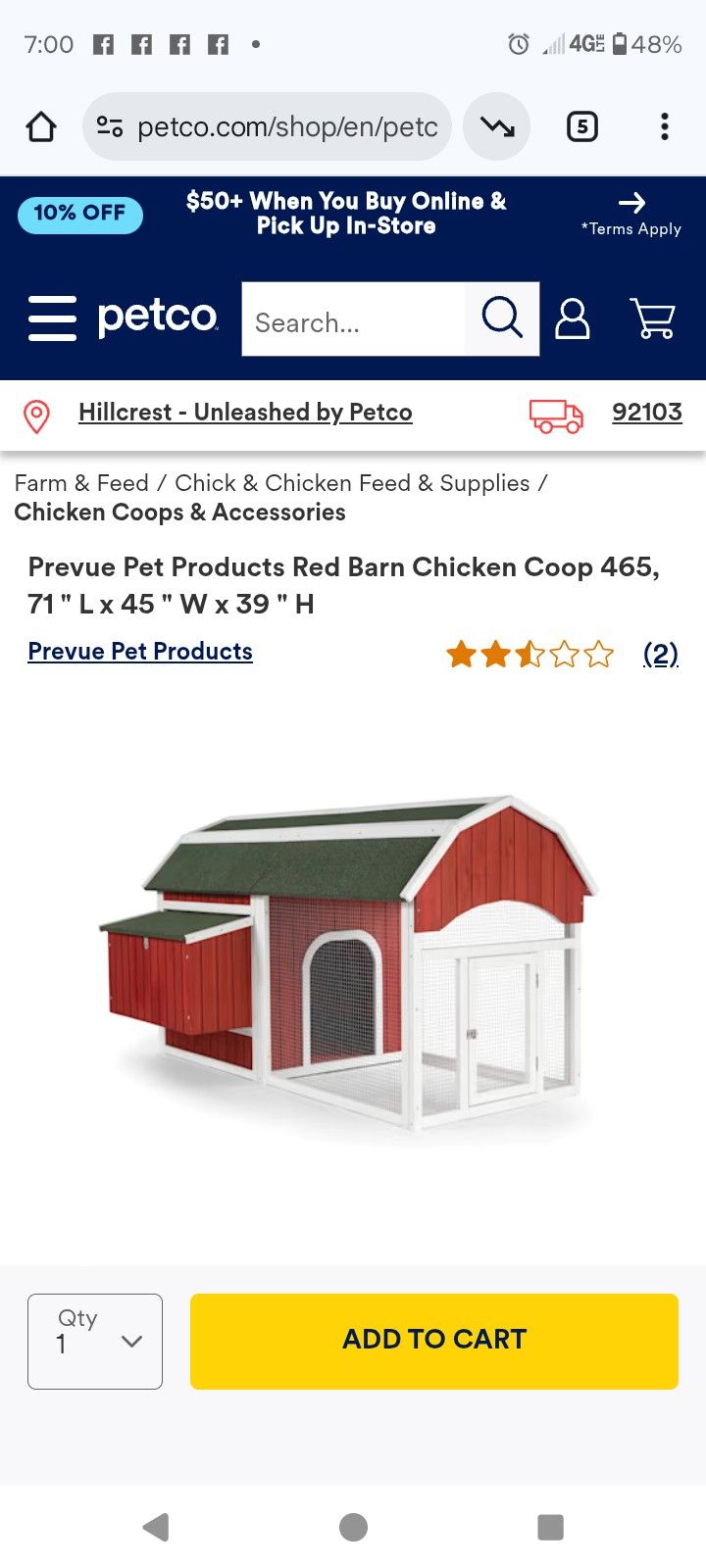 Prevue Chicken Coop
