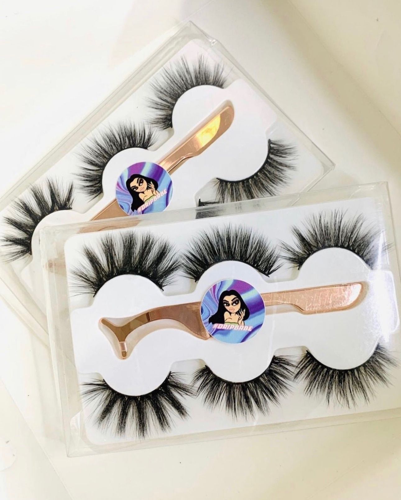 DRIP BABE BOUTIQUE Mink Lashes Trio Set 18mm/20mm Lashes