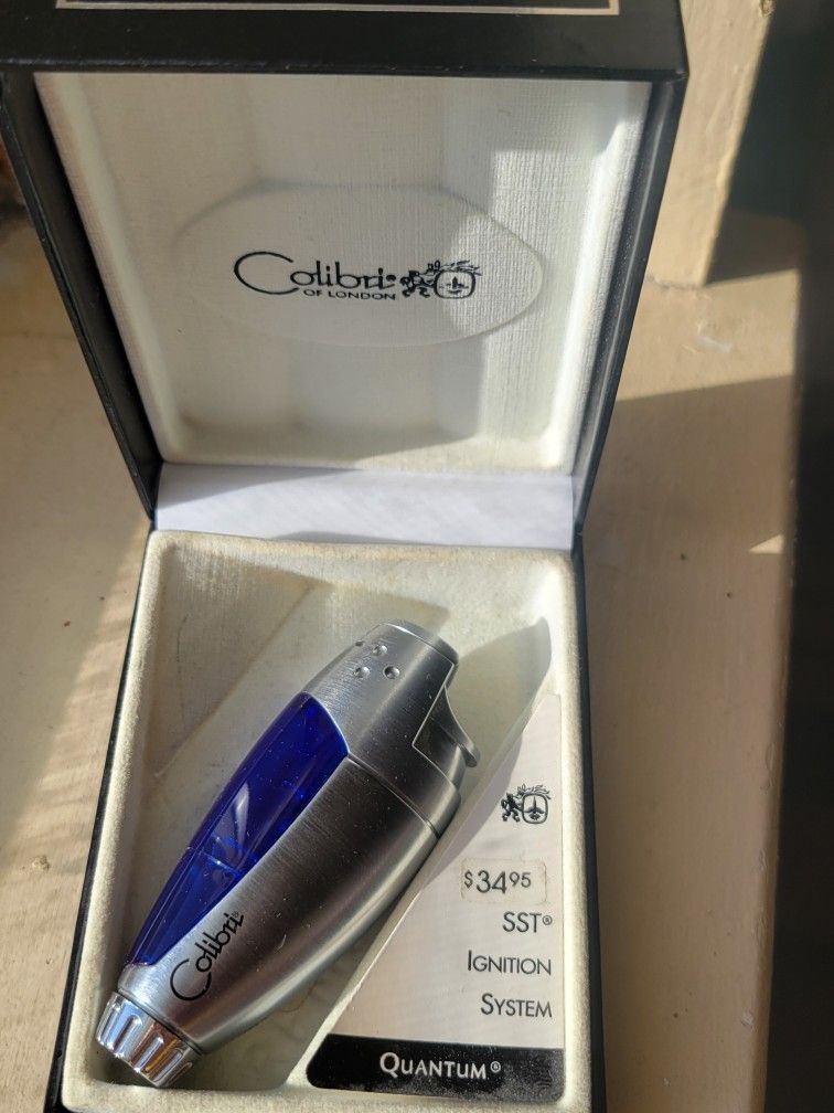 Colibri Lighter With Box - Colibri Of London