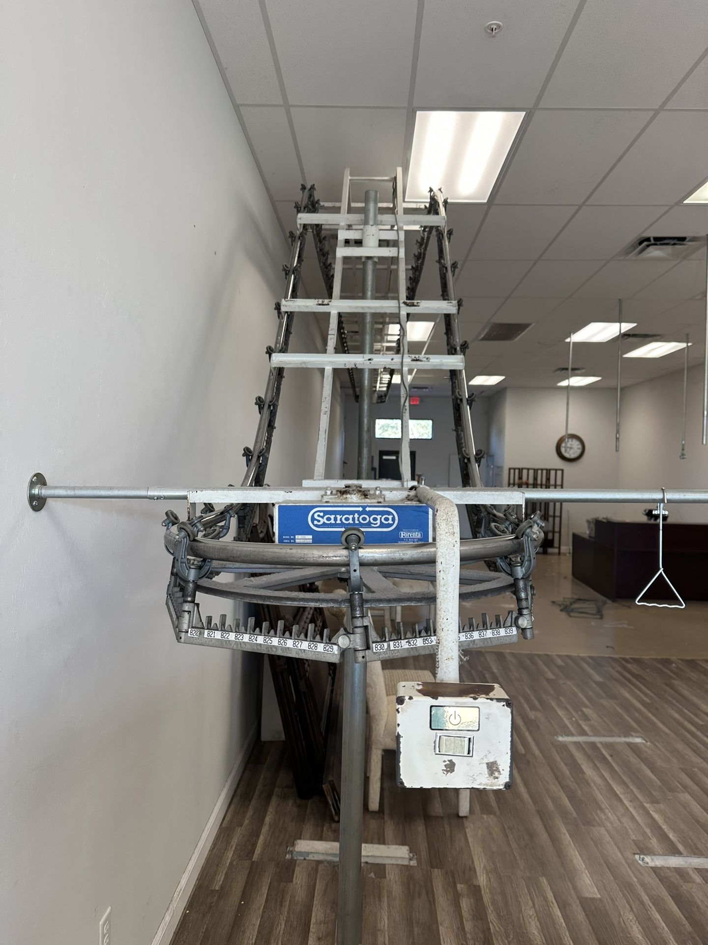 Saratoga Conveyor Dry Cleaner Garment Storage - Used