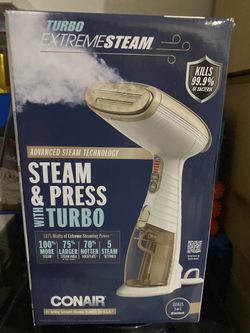 New CONAIR Turbo ExtremeSteam Steam & Press