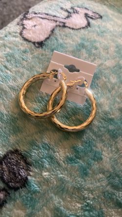 Gold Plating Earrings