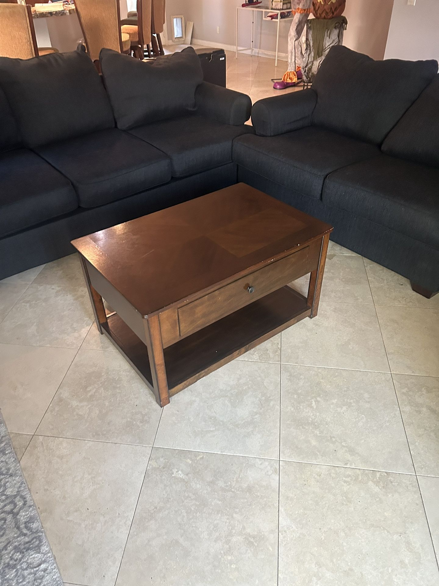 Couch Love Seat Coffee Table