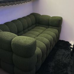 Green Bubble Couch 