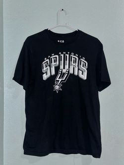 Black NBA Spurs graphic t-shirt