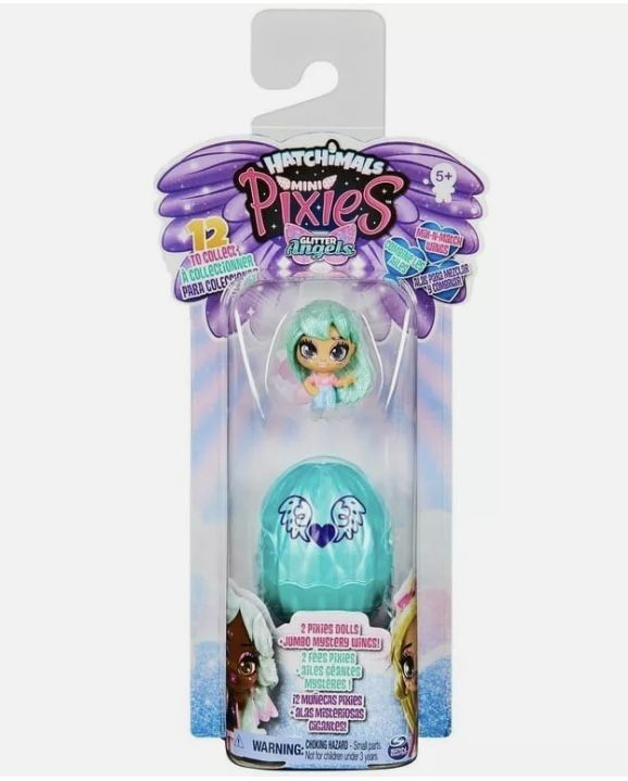 Hatchimals Toy Series Mini Collectible Doll Wearing Wings Angels 1.5-Inch 2 pack