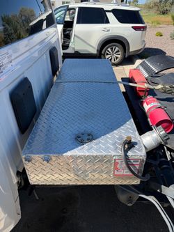 Aluminum Auxiliary Diesel Tank 40 gal. Used Good condition No leaks