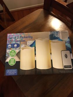 LED Candle Set