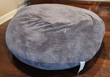 Large Round Corduroy Bean Bag Chair