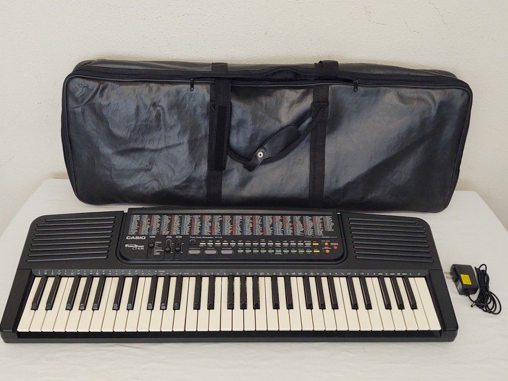 Casio CT636 465 Sound Tone Bank 61Key Keyboard for Sale in Baldwin
