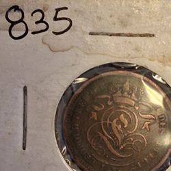1835 2 Cent In Great Condition Asking 100$
