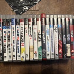 PS3 PlayStation 3 Game Lot 