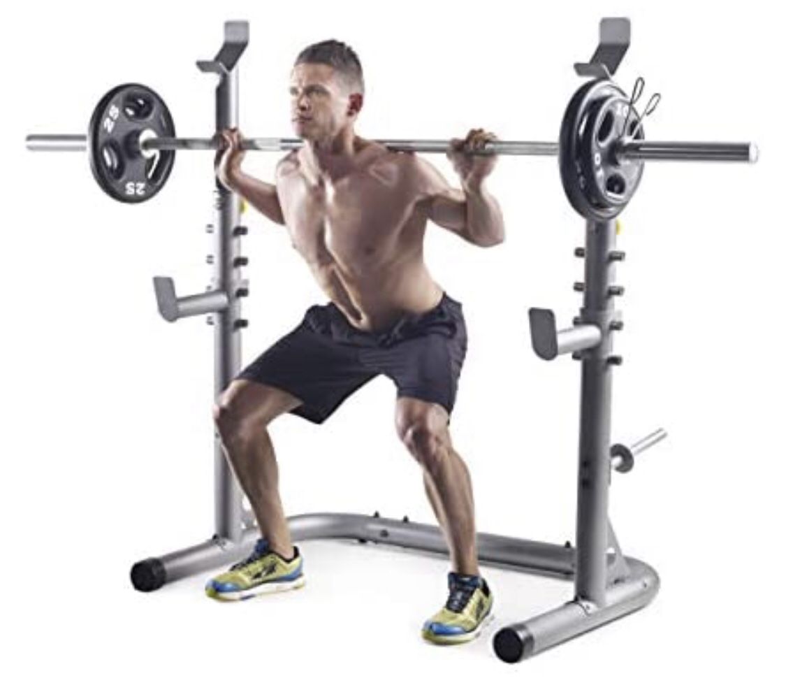 Weight Rack Weider Xrs Squat Rack Weider XRS 20 Olympic Squat Rack With  Adjustable Safety Spotters